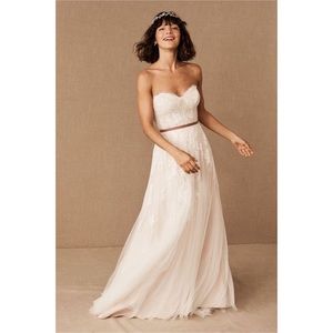 BHLDN Willowby by Watters Geranium Gown